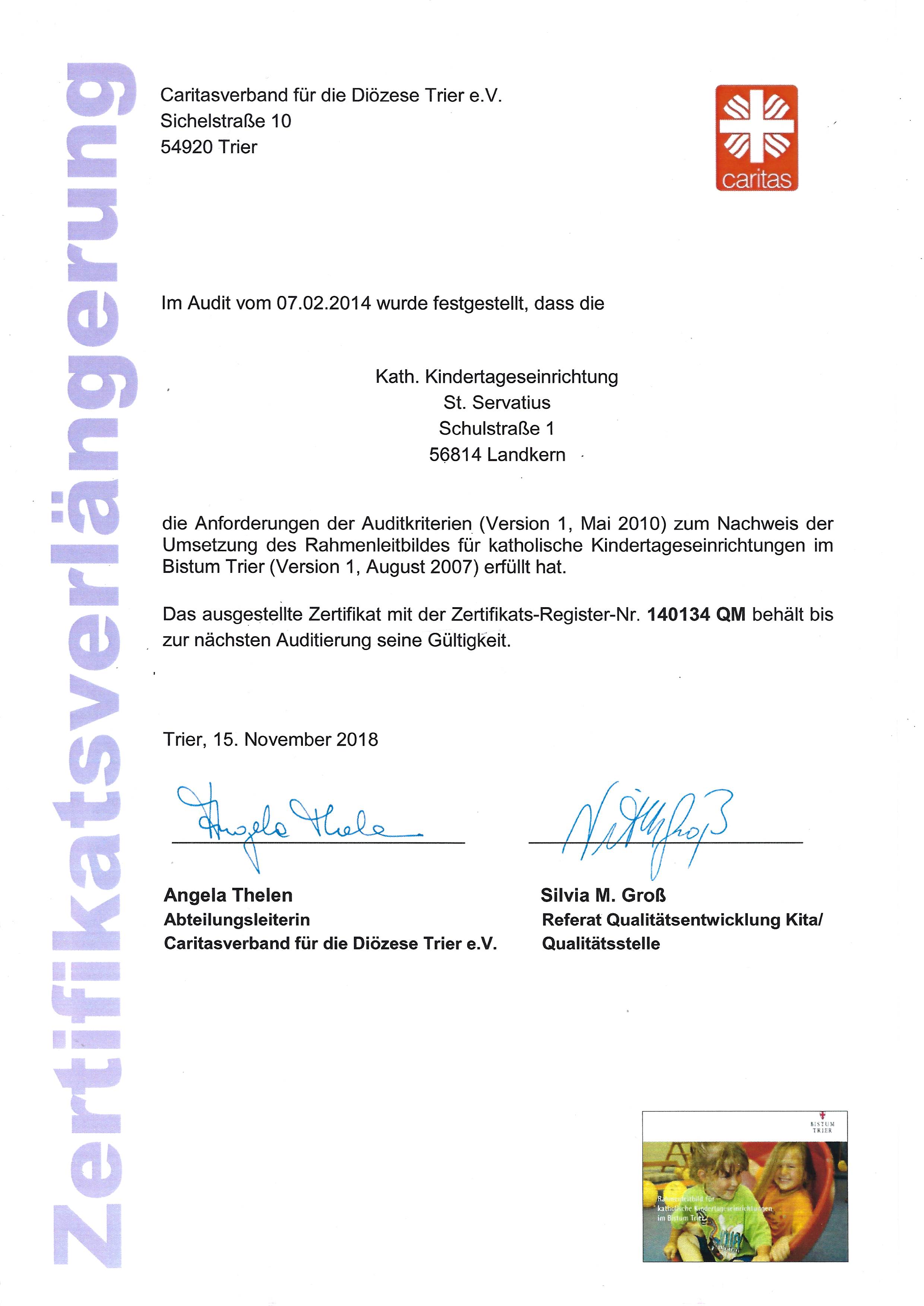 QM Zertifikat